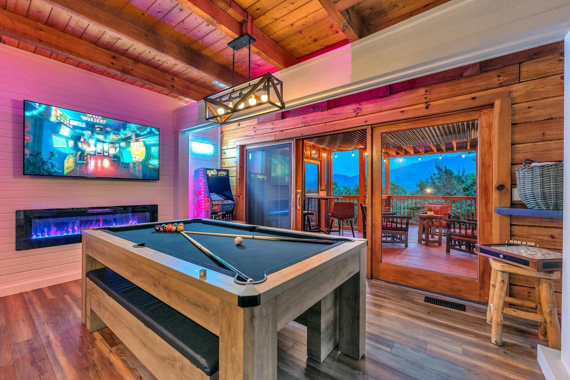 Family Chalet With Sauna, Hottub, Heavenly Views! Mins To Downtown! Gatlinburg Εξωτερικό φωτογραφία