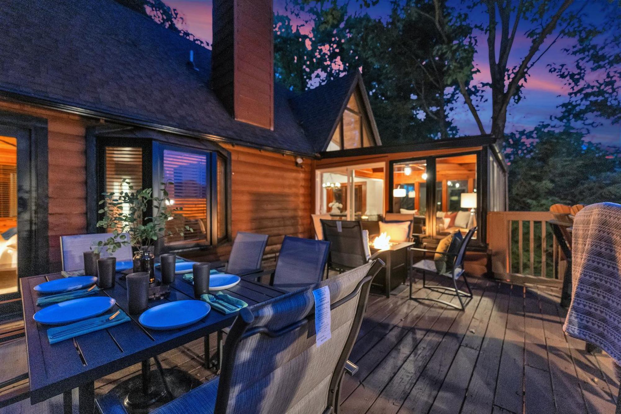 Family Chalet With Sauna, Hottub, Heavenly Views! Mins To Downtown! Gatlinburg Εξωτερικό φωτογραφία